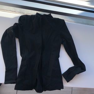 Cyclebar branded beyond yoga jacket